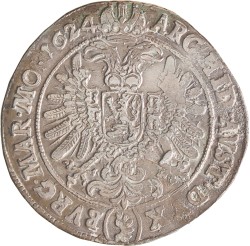 Bohemia. Ferdinand. Thaler. 1624.