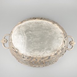 Broodmand zilver.