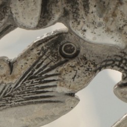 Broodmand zilver.