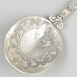 Reisbestek zilver.