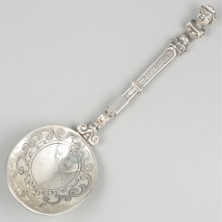 Reisbestek zilver.
