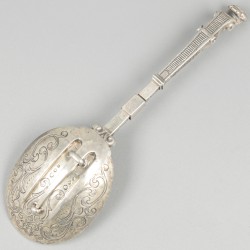 Reisbestek zilver.