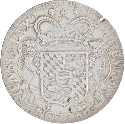 Dukaton. Luik. Maximiliaan Hendrik van Beieren. 1677. Zeer Fraai.