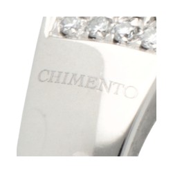  Chimento 'Desiderio' 18K witgouden ring bezet met ca. 0.88 ct. diamant.