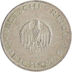 Germany. Weimar republic. 3 Mark - Gotth. Efraim Lessing. 1929 A.