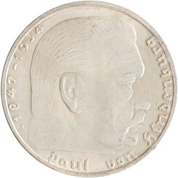 Germany. Third Reich. 2 Mark. 1937 A.