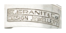 Sterling zilveren ring door Finse designer Erik Granit.