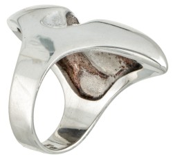 Sterling zilveren ring door Finse designer Björn Weckström voor Lapponia.