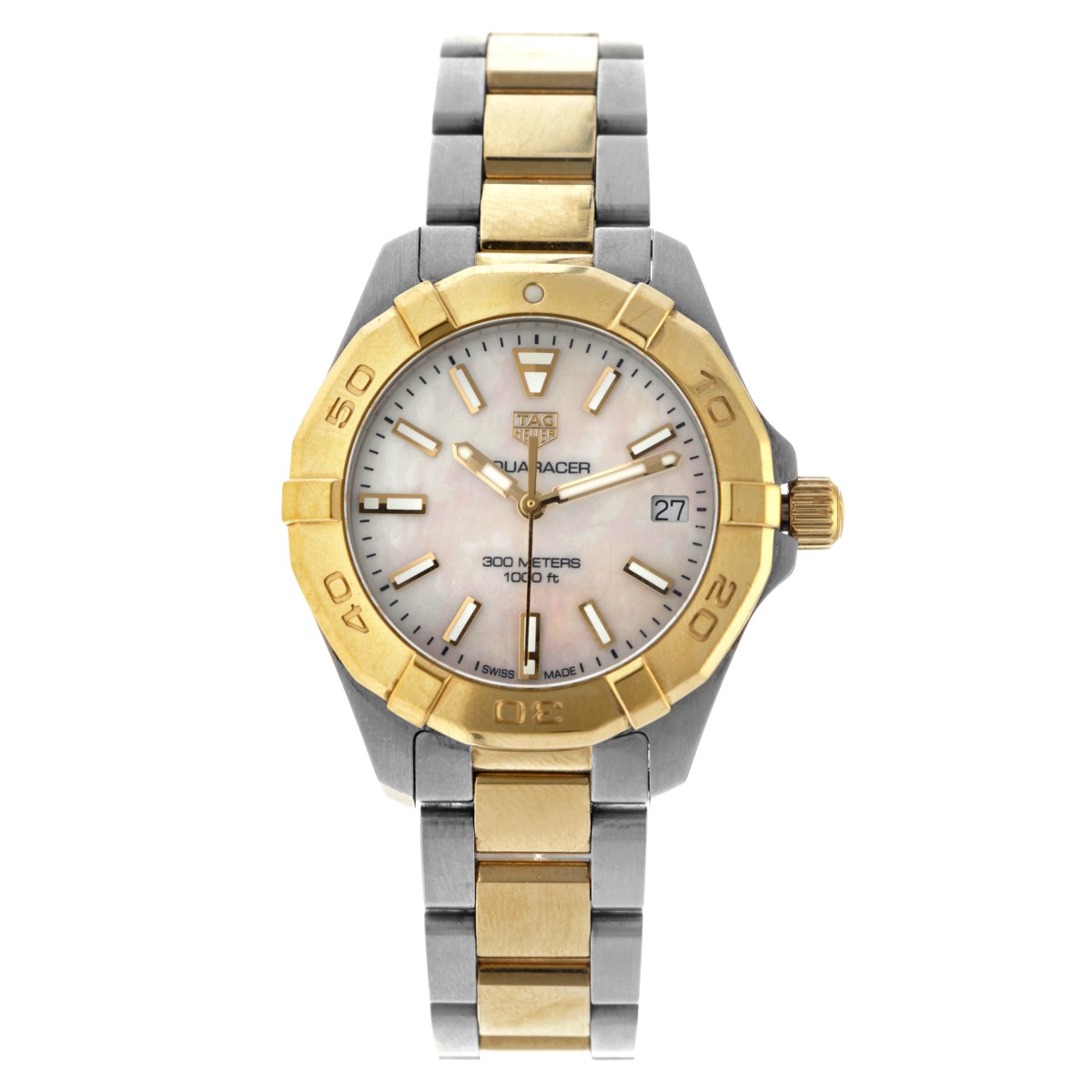 No Reserve - TAG Heuer Aquaracer Lady Mother of Pearl WBD1320 - Dames polshorloge - 2020.