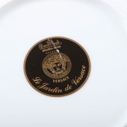 Een set van (3) porseleinen borden met Le Jardin decor. Rosenthal, Versace. Eind 20e eeuw.