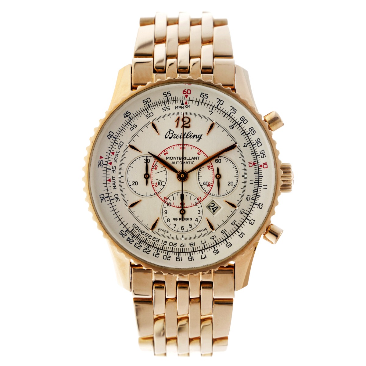Breitling Montbrilliant 18k H41330 - Heren polshorloge - 2005.